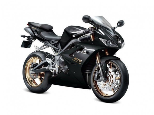 Noir Carénage Triumph Daytona 675 Triple 2009-2012 Noir Carénage Triumph Daytona 675 Triple 2009-2012