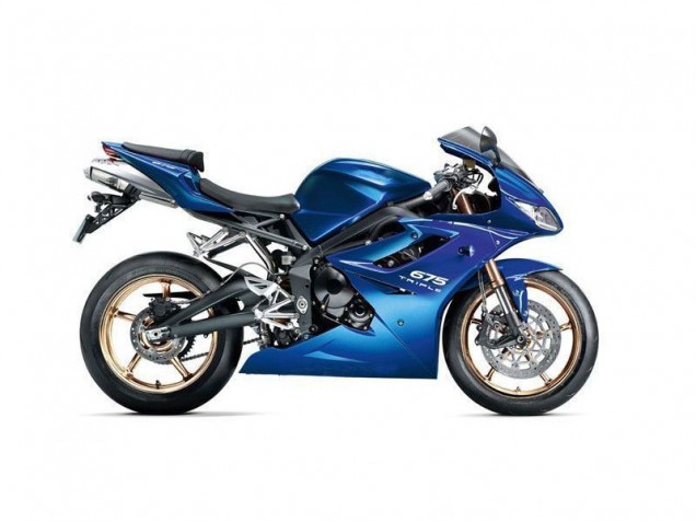 Bleu Carénage Triumph Daytona 675 Triple 2009-2012 Bleu Carénage Triumph Daytona 675 Triple 2009-2012