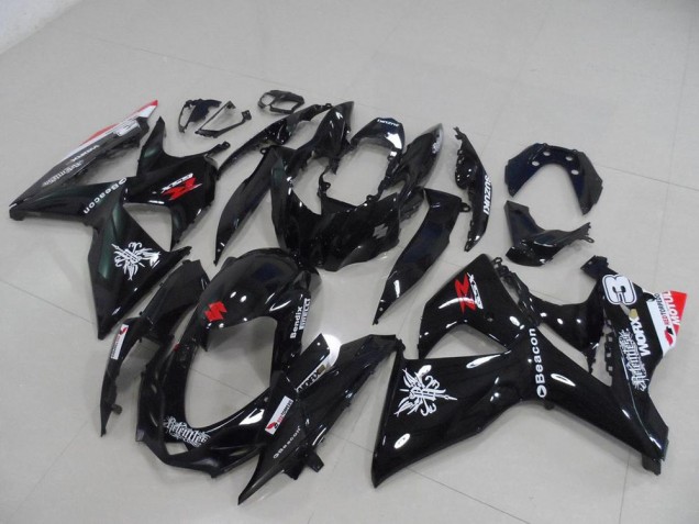 Noir Beacon Carénage Suzuki GSXR 1000 K9 2009-2016 Noir Beacon Carénage Suzuki GSXR 1000 K9 2009-2016