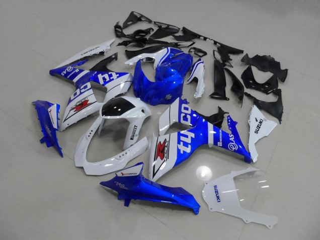 Bleu Tyco Carénage Suzuki GSXR 1000 K9 2009-2016 Bleu Tyco Carénage Suzuki GSXR 1000 K9 2009-2016