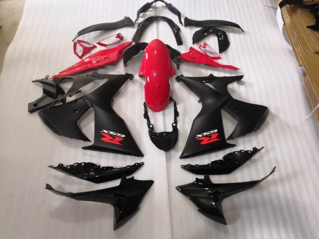 Brillant Noir Mat Carénage Suzuki GSXR 1000 K9 2009-2016 Brillant Noir Mat Carénage Suzuki GSXR 1000 K9 2009-2016