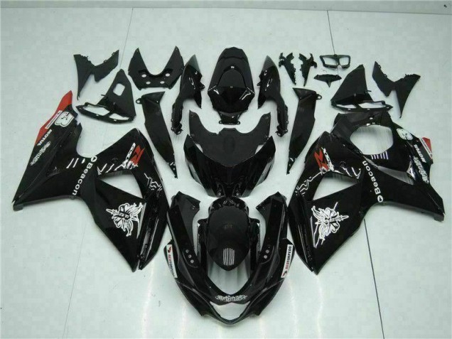 Noir Carénages Suzuki GSXR 1000 K9 2009-2016 Noir Carénages Suzuki GSXR 1000 K9 2009-2016