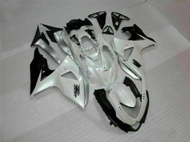 Blanc Noir Carénages Suzuki GSXR 1000 K9 2009-2016 Blanc Noir Carénages Suzuki GSXR 1000 K9 2009-2016