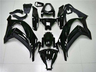 Noir Brillant Carénage Kawasaki ZX10R 2011-2015 Abordables