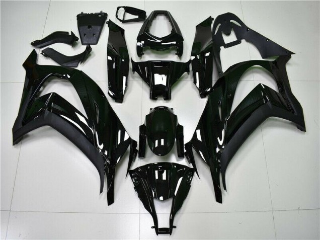 Noir Brillant Carénage Kawasaki ZX10R 2011-2015 Noir Brillant Carénage Kawasaki ZX10R 2011-2015