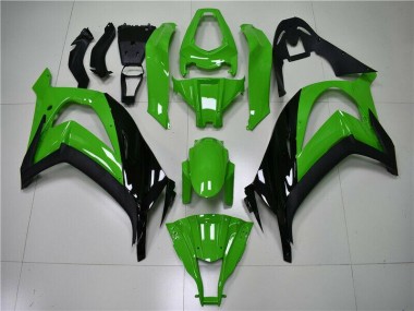 Vert Noir Carrosserie Kawasaki ZX10R 2011-2015 Abordables