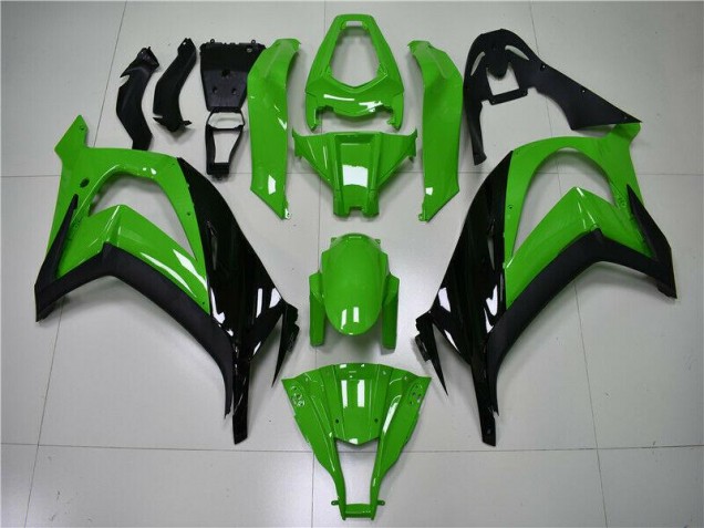 Vert Noir Carrosserie Kawasaki ZX10R 2011-2015 Vert Noir Carrosserie Kawasaki ZX10R 2011-2015