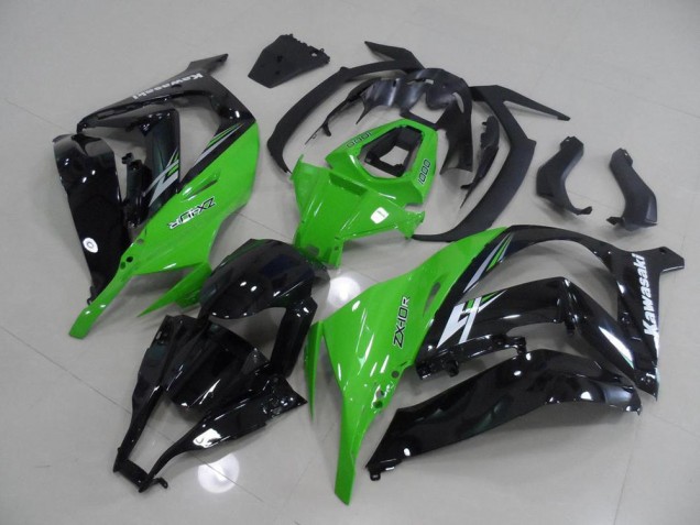 Vert et Noir Carénage Kawasaki ZX10R 2011-2015 Vert et Noir Carénage Kawasaki ZX10R 2011-2015
