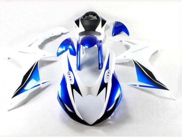 Bleu Blanc Kit Carénages Complet Suzuki GSXR 600 / 750 K11 2011-2024 Bleu Blanc Kit Carénages Complet Suzuki GSXR 600 / 750 K11 2011-2024