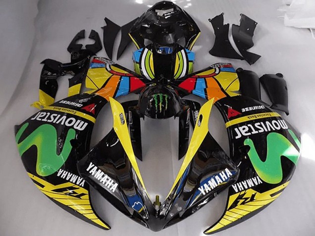 Rossi Movistar Carénage Yamaha R1 2012-2014 Rossi Movistar Carénage Yamaha R1 2012-2014