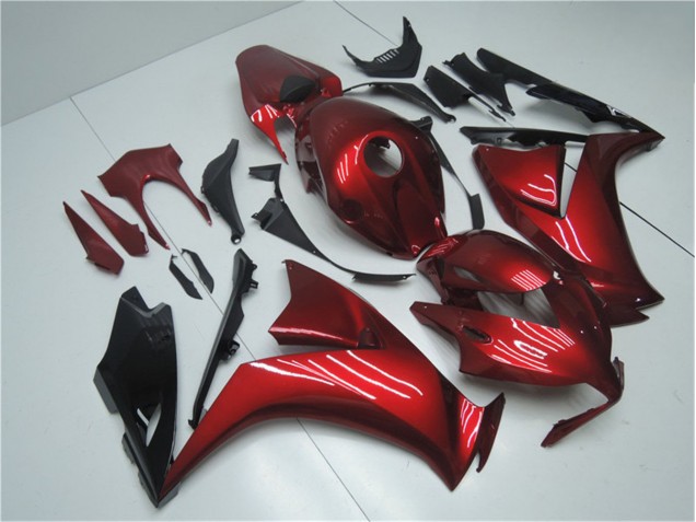 Rouge Noir Carénage Honda CBR 1000 RR 2012-2016