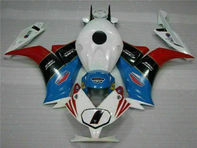 Bleu Blanc Carénage Honda CBR 1000 RR 2012-2016 Bleu Blanc Carénage Honda CBR 1000 RR 2012-2016