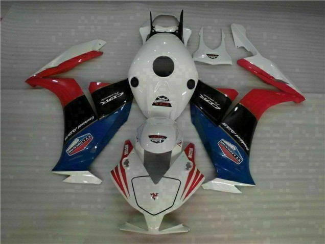Blanc Rouge Carénage Honda CBR 1000 RR 2012-2016 Blanc Rouge Carénage Honda CBR 1000 RR 2012-2016