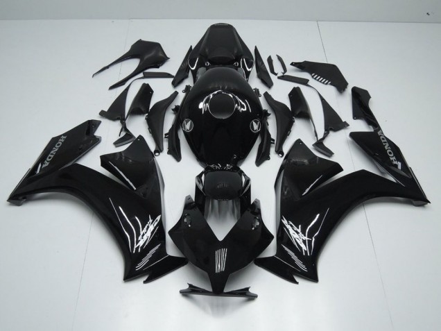 Noir Brillant Carénages Honda CBR 1000 RR 2012-2016 Noir Brillant Carénages Honda CBR 1000 RR 2012-2016