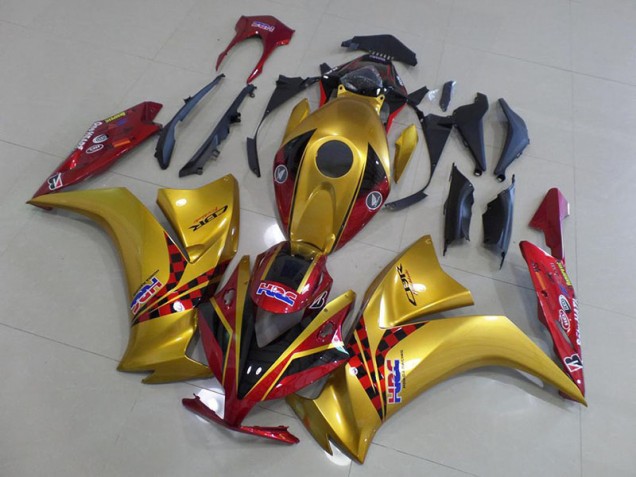 Or et Dark Rouge Carénage Honda CBR 1000 RR 2012-2016 Or et Dark Rouge Carénage Honda CBR 1000 RR 2012-2016