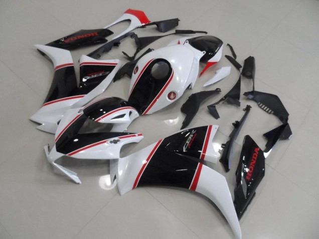 Noir et Blanc et Rouge Bande Carénage Honda CBR 1000 RR 2012-2016 Noir et Blanc et Rouge Bande Carénage Honda CBR 1000 RR 2012-2016