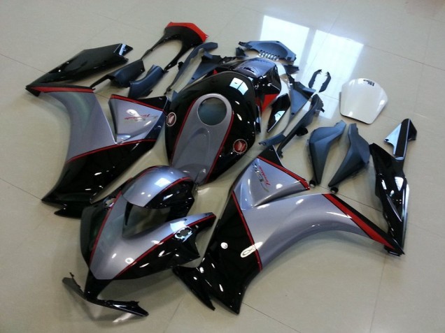 Noir Gris Carénage Honda CBR 1000 RR 2012-2016 Noir Gris Carénage Honda CBR 1000 RR 2012-2016