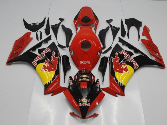 Noir Red Bull Carénage Honda CBR 1000 RR 2012-2016