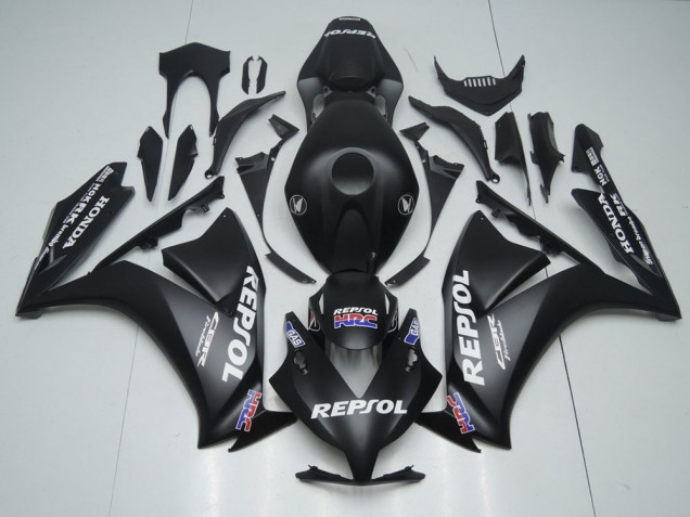 Noir Mat Repsol Carénages Honda CBR 1000 RR 2012-2016