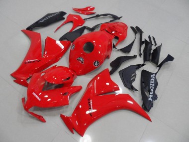 Rouge et Noir Mat Carénage Honda CBR 1000 RR 2012-2016 Abordables