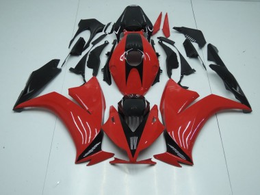 Rouge Noir avec No Décalque Carénage Honda CBR 1000 RR 2012-2016 Abordables