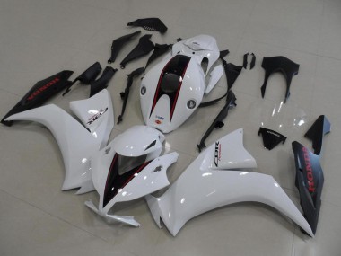 Blanc et Noir Mat Style OEM Carénage Honda CBR 1000 RR 2012-2016 Abordables
