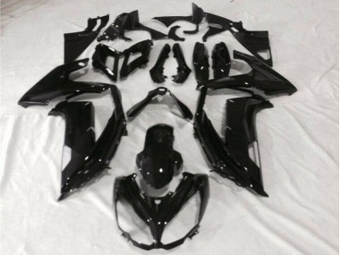 Noir Brillant Carénages Kawasaki EX650 2012-2016 Abordables