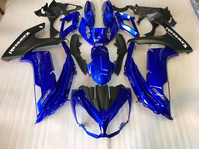 Bleu Carénage Kawasaki EX650 2012-2016 Bleu Carénage Kawasaki EX650 2012-2016
