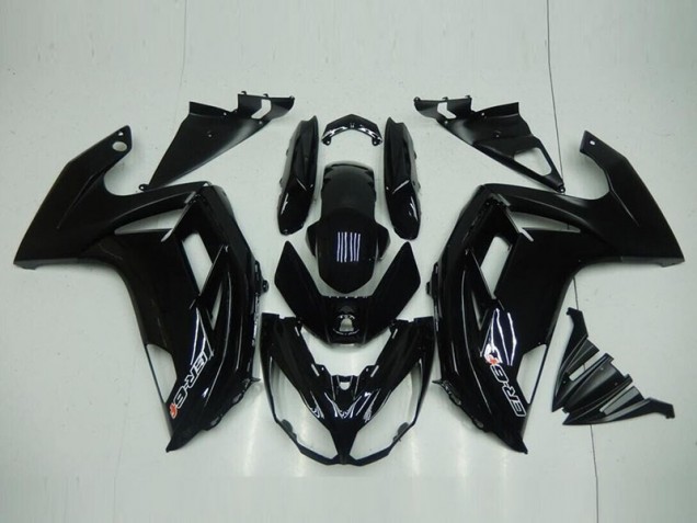 Noir Brillant Carénage Kawasaki EX650 2012-2016 Noir Brillant Carénage Kawasaki EX650 2012-2016