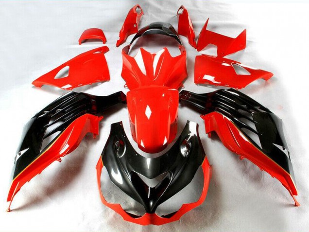 Rouge Carénage Kawasaki ZX14R ZZR 1400 2012-2021 Rouge Carénage Kawasaki ZX14R ZZR 1400 2012-2021