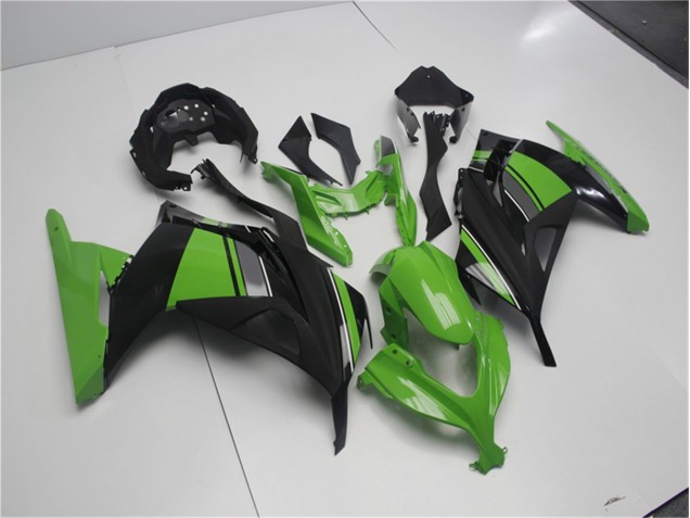 Vert Noir Carénages Kawasaki EX300 2013-2016 Vert Noir Carénages Kawasaki EX300 2013-2016