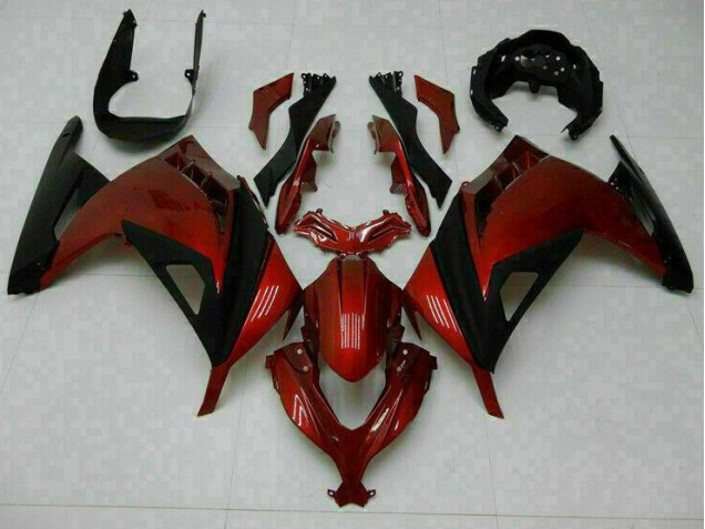 Rouge Carénage Kawasaki EX300 2013-2016 Rouge Carénage Kawasaki EX300 2013-2016
