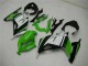 Vert Noir Argent Carénage Kawasaki EX300 2013-2016 Vert Noir Argent Carénage Kawasaki EX300 2013-2016