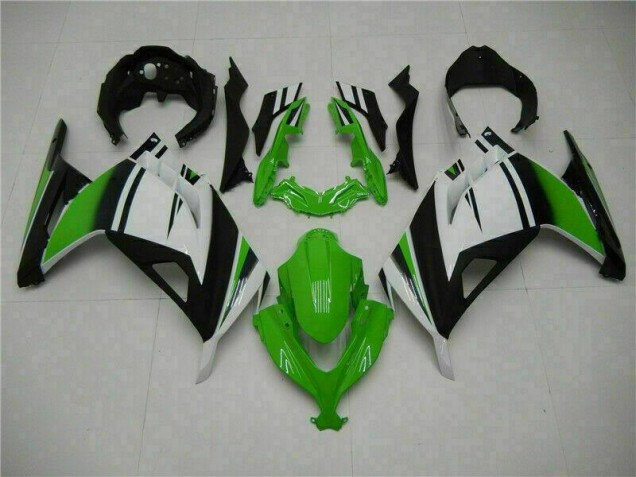 Vert Noir Argent Carénage Kawasaki EX300 2013-2016 Vert Noir Argent Carénage Kawasaki EX300 2013-2016