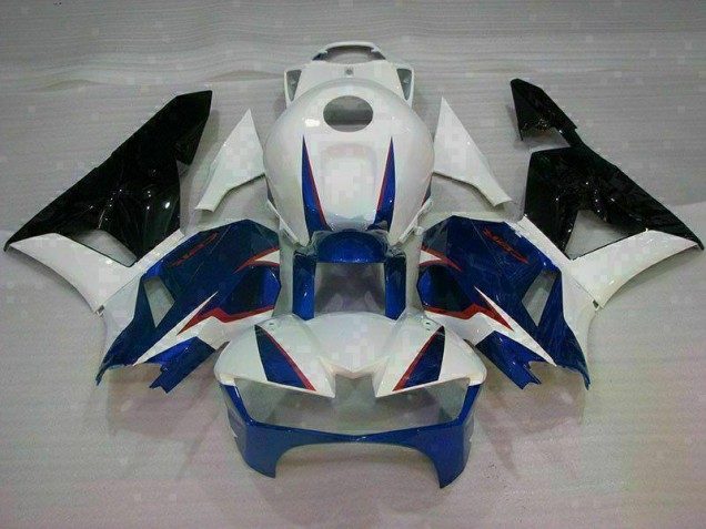 Bleu Blanc Carénage Honda CBR 600 RR 2013-2023 Bleu Blanc Carénage Honda CBR 600 RR 2013-2023