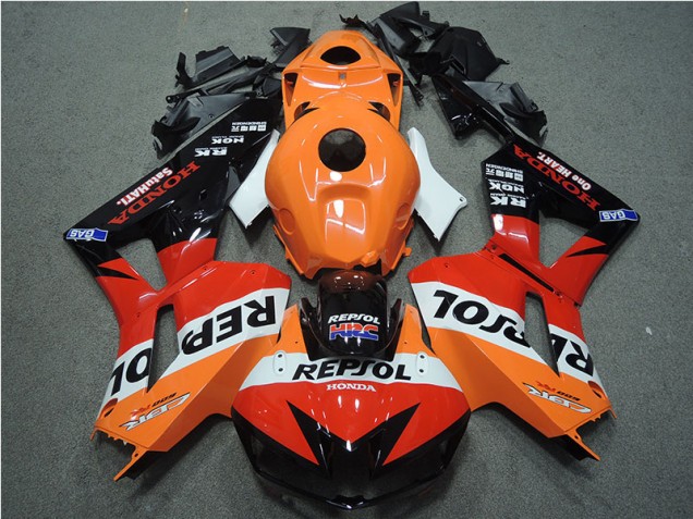 Orange Repsol HRC Carénage Honda CBR 600 RR 2013-2023 Orange Repsol HRC Carénage Honda CBR 600 RR 2013-2023
