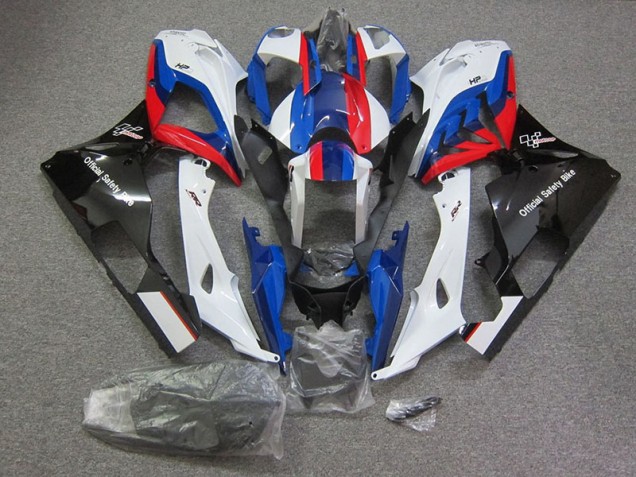 Bleu Rouge Blanc Noir Carénage BMW S1000RR 2015-2018