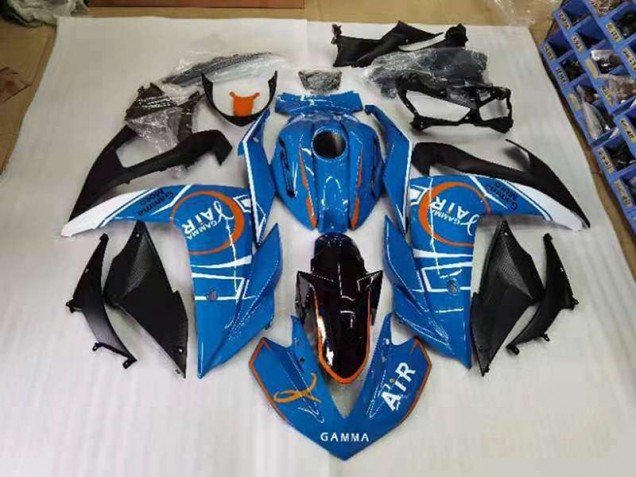 Bleu et Blanc Carénage Yamaha R3 2015-2022 Bleu et Blanc Carénage Yamaha R3 2015-2022