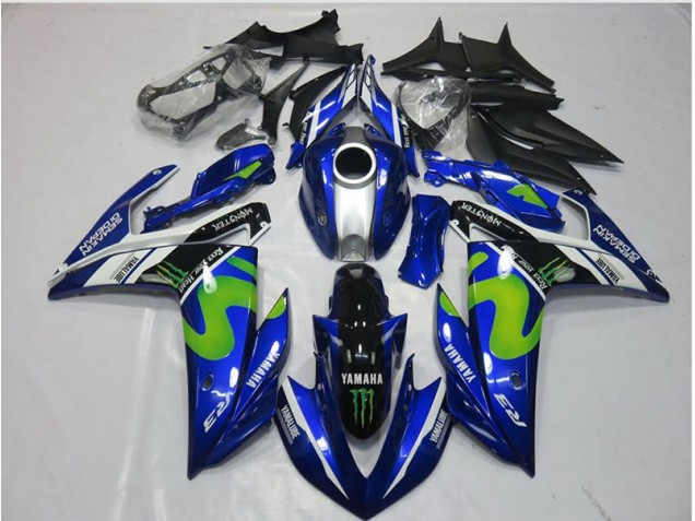 Movistar Carénage Yamaha R3 2015-2022 Movistar Carénage Yamaha R3 2015-2022