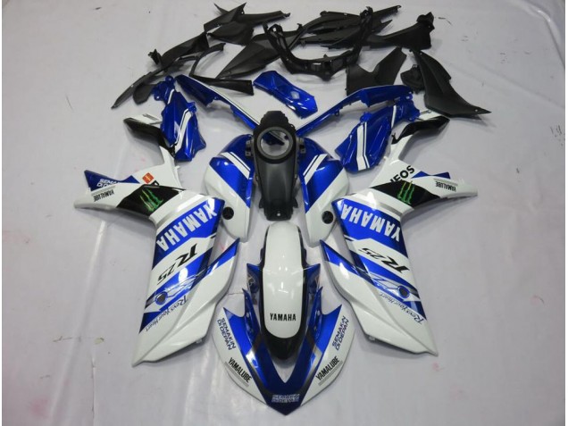 Blanc Monster Carénage Yamaha R3 2015-2022 Blanc Monster Carénage Yamaha R3 2015-2022