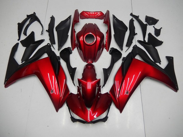 Rouge Noir Carénage Yamaha R3 2015-2022 Rouge Noir Carénage Yamaha R3 2015-2022