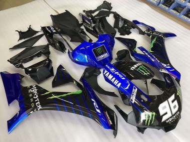 Monster Énergie Carénage Yamaha R1 2015-2019 Abordables