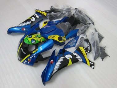 Bleu Rossi Carénage Yamaha R1 2015-2019 Abordables