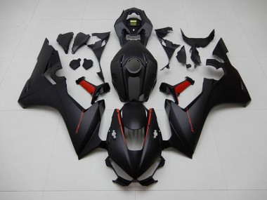 Noir avec Rouge Fireblade Carénage Honda CBR 1000 RR 2017-2023 Abordables