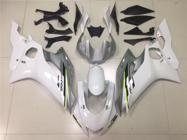 Blanc Argent Carénage Yamaha R6 2017-2023