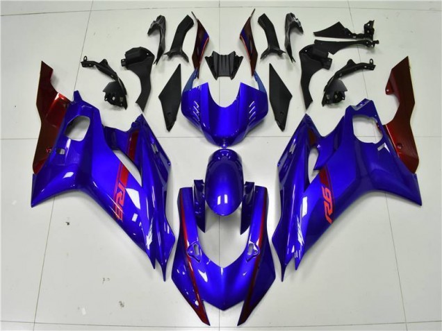 Bleu Rouge Carénage Yamaha R6 2017-2023